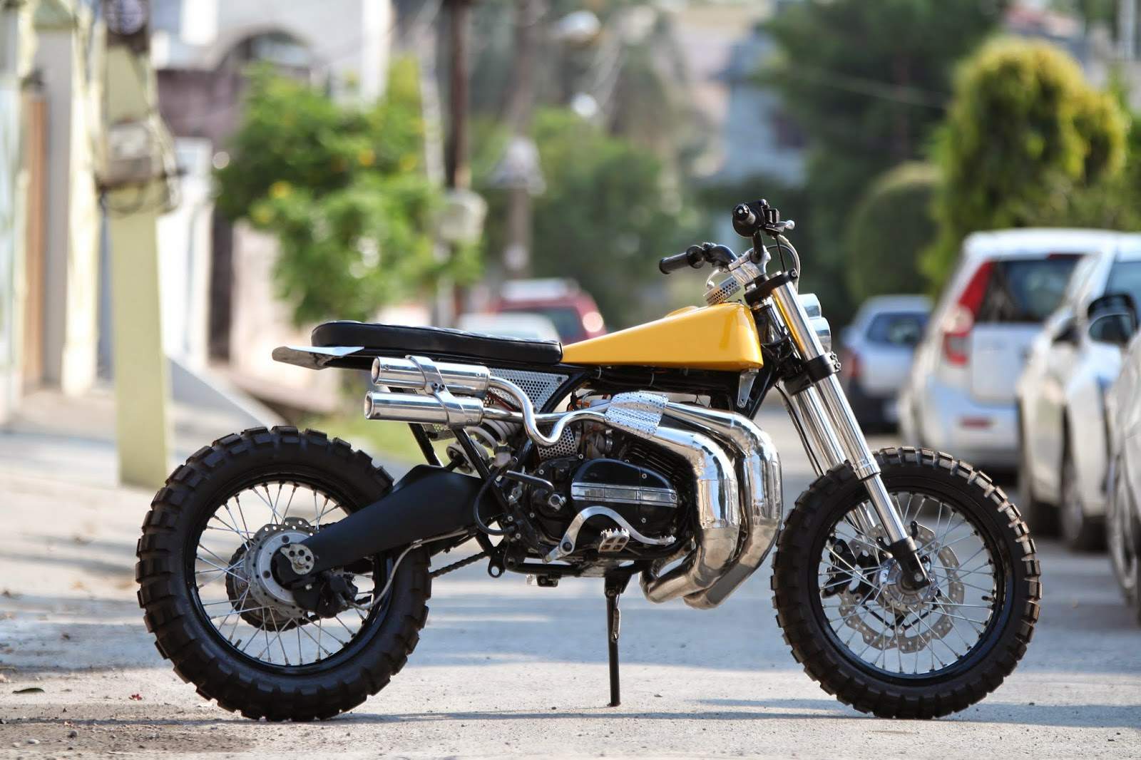 Yamaha RD350 Scrambler by Moto Exotica